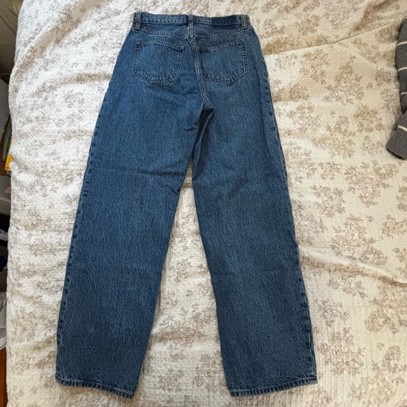 Abercrombie High Rise Taper Jeans 25 Short - Picture 3 of 5